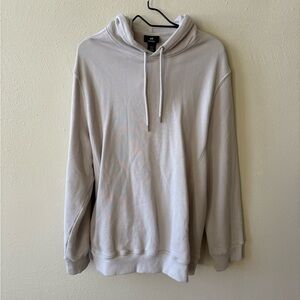 H&M Light Gray Hoodie for Men